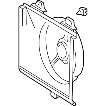 Toyota Solara Fan Shroud - 16711-0A140
