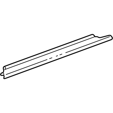 Toyota 75710-02091 Belt Molding, Passenger Side