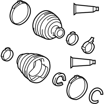 Toyota 04427-06500 Boot Kit
