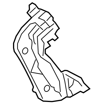 Toyota Grand Highlander Brake Caliper Bracket - 47822-48160
