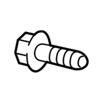 Toyota 65487-74010 Quarter Trim Panel Fastener, Center