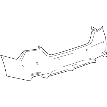 Toyota Camry Bumper - 52159-0X928
