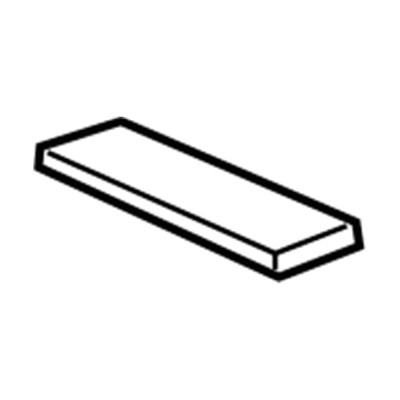 Toyota 63342-12260 Headliner Silencer, Outer