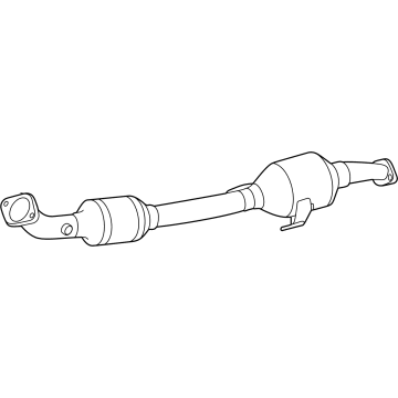 Toyota Prius Exhaust Pipe - 17410-24440