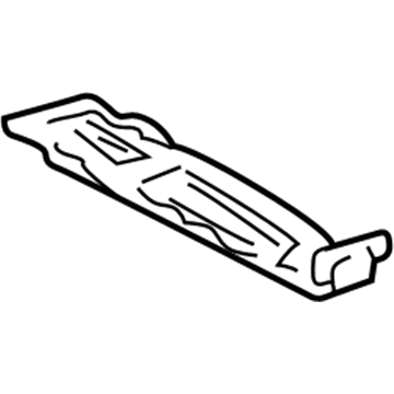 Toyota 57509-0C011 Floor Reinforcement