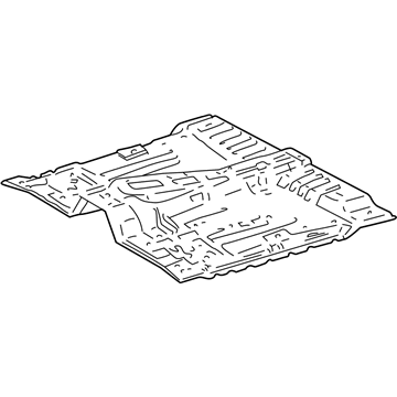 Toyota Floor Pan - 58111-0C040