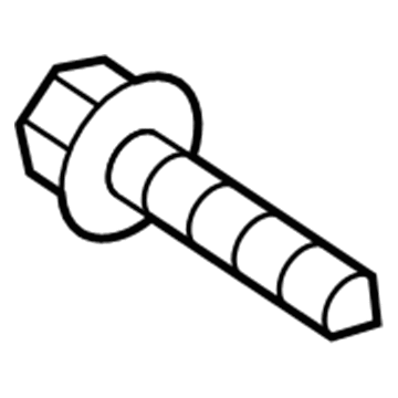 Toyota 90159-A0034 Instrument Panel Speaker Screw