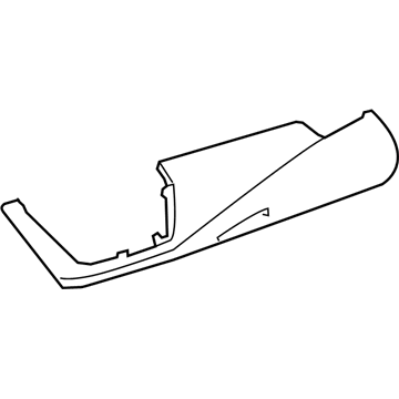 Toyota 55470-12071-A0 Finish Panel