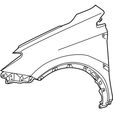 Toyota RAV4 Fender - 53802-42200