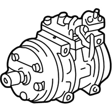 1999 Toyota Corolla A/C Compressor - 88320-02050-84