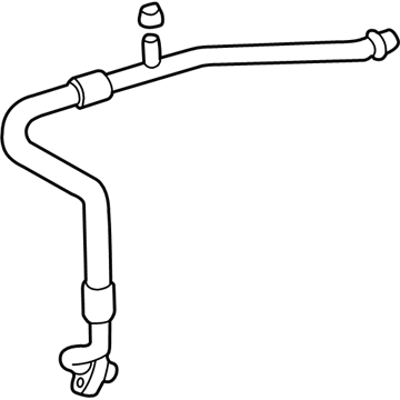 Toyota Corolla A/C Hose - 88712-02040
