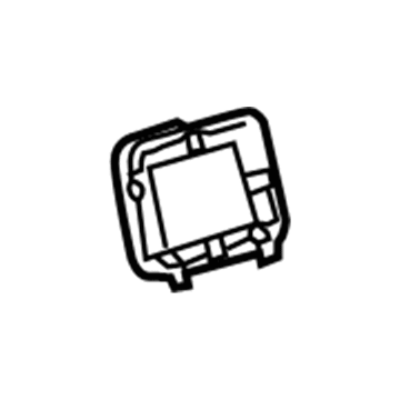 Toyota 67766-10010-C1 Access Cover, Rear Inner Driver Side