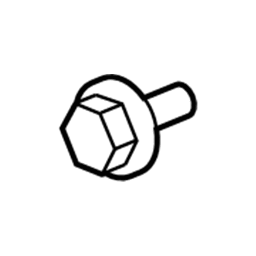 Toyota 90119-08676 Bolt, With Washer
