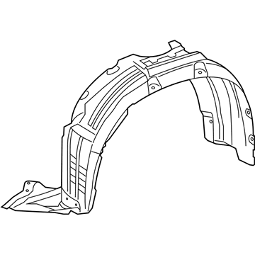 Toyota Wheelhouse - 53806-0E120