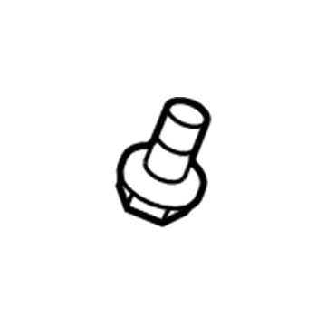 Toyota 90467-A0005 Upper Trim Clip