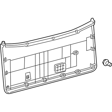 Toyota 67750-0C022-C0 Lower Trim
