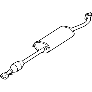 Toyota Highlander Exhaust Pipe - 17420-36040