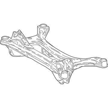 Toyota Avalon Rear Crossmember - 51206-06130