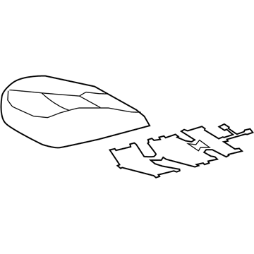 Toyota Prius AWD-e Seat Cover - 71071-47E20-B1