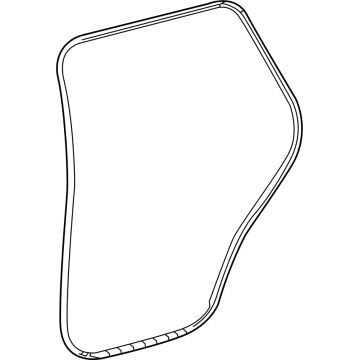 Toyota Sequoia Weather Strip - 62331-0C080
