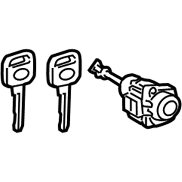 Toyota C-HR Door Lock Cylinder - 69052-F4080