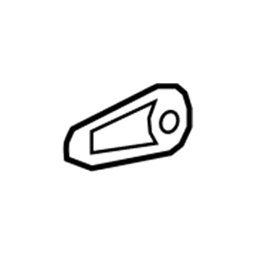 Toyota 69241-10070 Handle, Outside Gasket