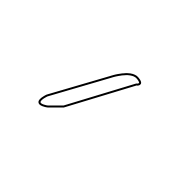 Toyota 62475-04020 Side Panel Upper Seal, Inner