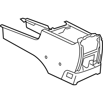 2006 Toyota Solara Center Console Base - 58910-AA030-B2