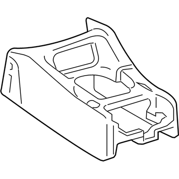 2004 Toyota Tundra Center Console Base - 58810-0C040-B1