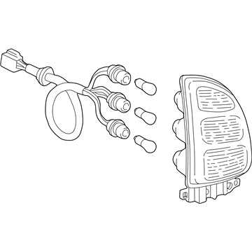 Toyota RAV4 Back Up Light - 81550-42050