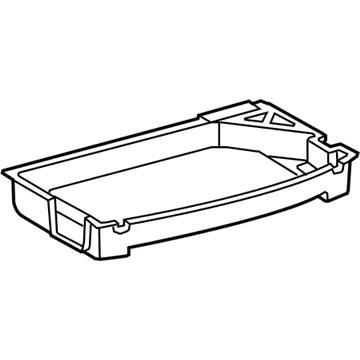 Toyota 64993-47020 Storage Box, Rear