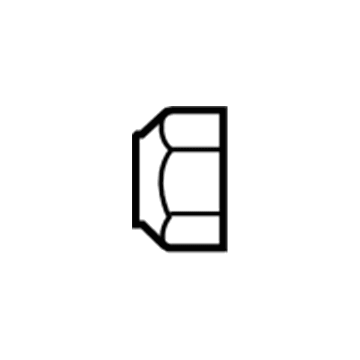 Toyota 90942-01007 Wheel Nut