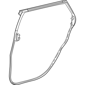 Toyota bZ4X Weather Strip - 67872-42150