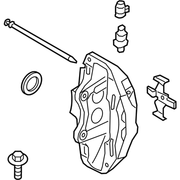 Toyota GR Supra Brake Caliper - 47750-WAA05