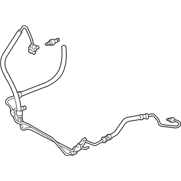 Toyota Tacoma Power Steering Hose - 44410-04010