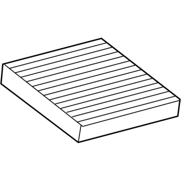 Toyota Cabin Air Filter - 87139-76020