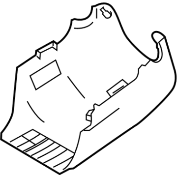 Toyota RAV4 Prime Steering Column Cover - 45287-06420-C0
