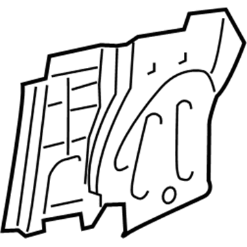 Toyota 61308-17012 Stiffener, Inner Driver Side