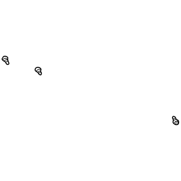 Toyota 93568-55014 Cluster Visor Screw
