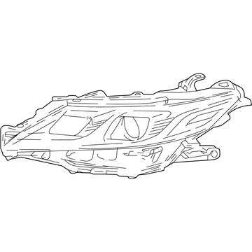 Toyota Camry Headlight - 81170-33D00