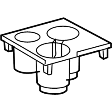 Toyota 58805-AD030 Cup Holder, Rear