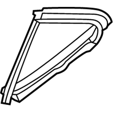 Toyota Prius C Weather Strip - 68188-52110