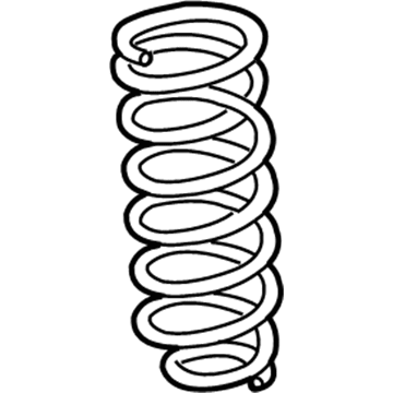 Toyota 48231-12B70 Spring, Rear