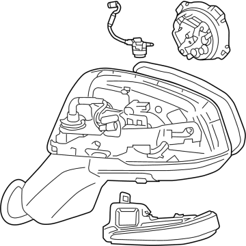 Toyota RAV4 Prime Car Mirror - 87940-0R909