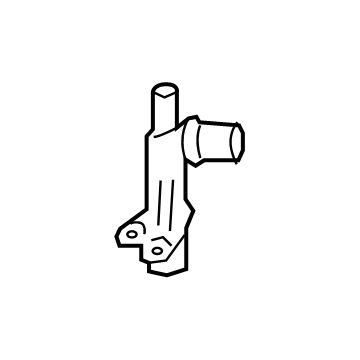 Toyota 16577-37070 Water Pipe