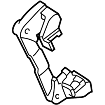 Toyota Avalon Brake Caliper Bracket - 47721-07050