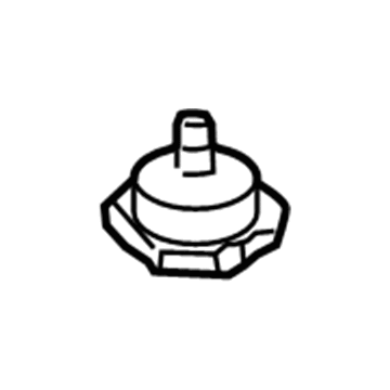 Toyota 48304-0C030 Spring Bumper, Front