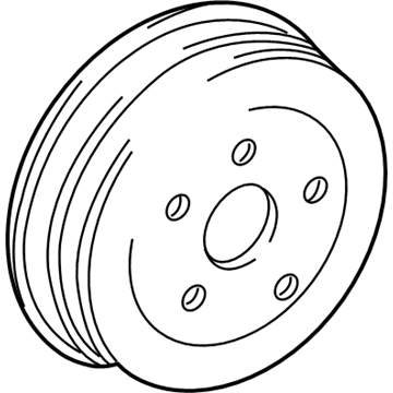 Toyota Matrix Brake Drum - 42431-12230