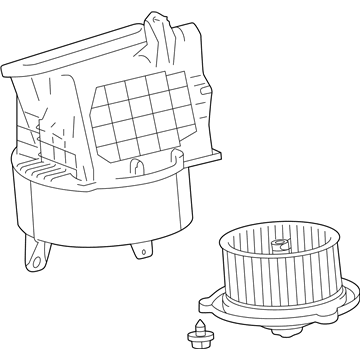 Toyota RAV4 Blower Motor - 87130-16160