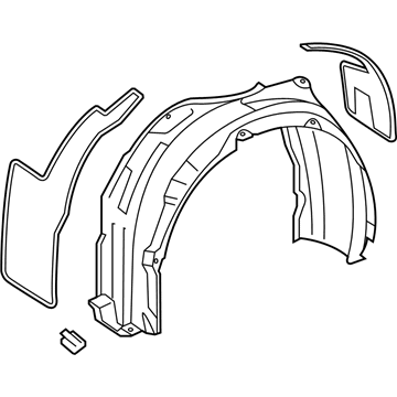 Toyota Camry Wheelhouse - 53806-06050